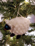 Christmas - Wooly Sheep Ornament